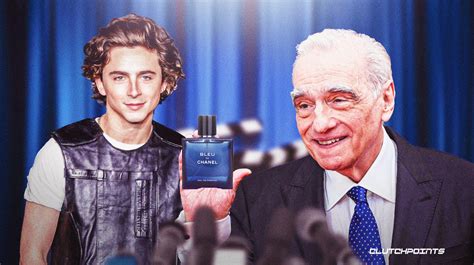 martin scorsese bleu de chanel|timothy chalamet chanel advert.